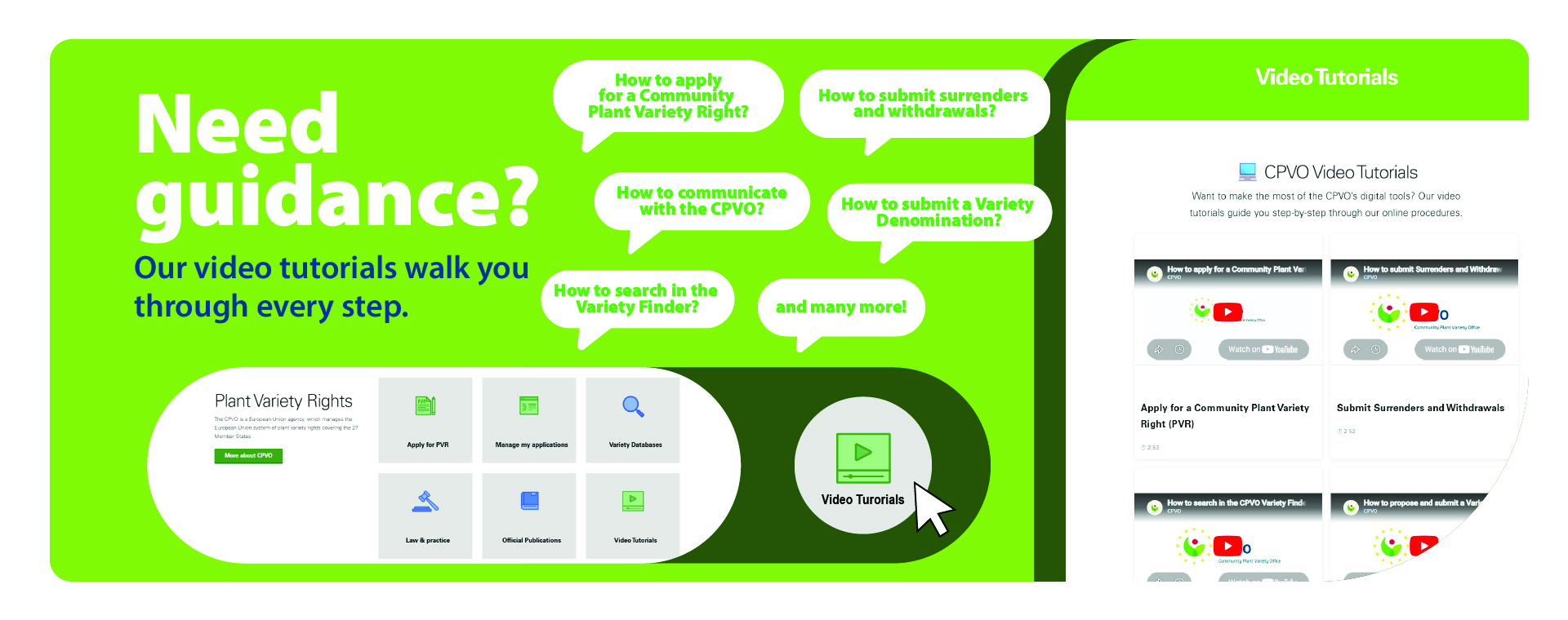 Video tutorials Banner