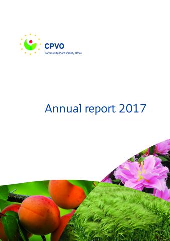cover CPVO Annual report 2017